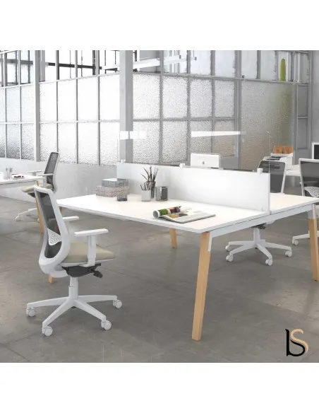 Bureau bench Born Wood Mixte – Mobel Linea