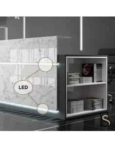 Kit éclairage LED pour banque d’accueil Avant