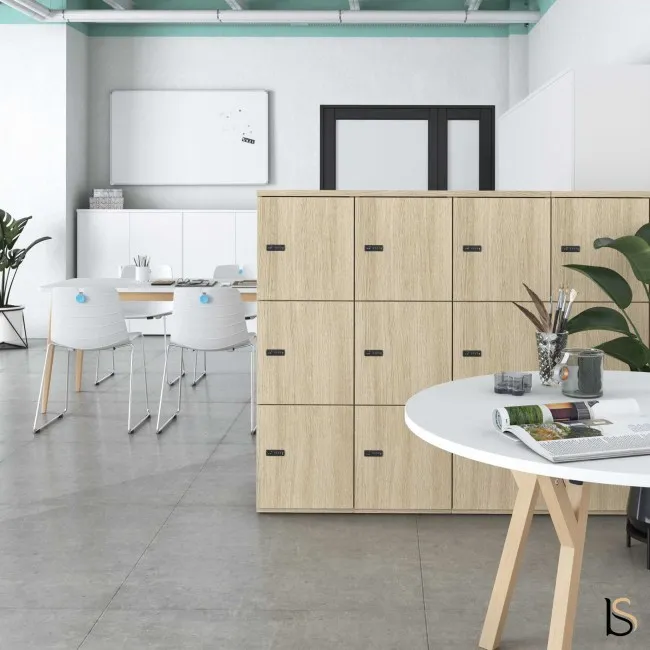 Meuble avec 12 casiers - Mobel Linea