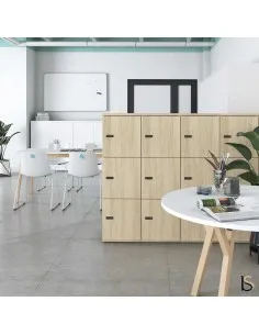 Meuble avec 12 casiers - Mobel Linea