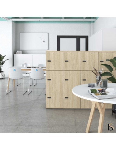 Meuble avec 12 casiers - Mobel Linea