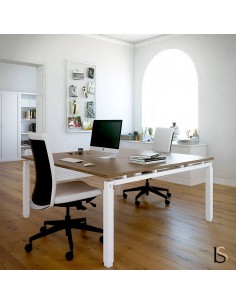 Bureau bench 2 personnes ROCK – MOBEL LINEA