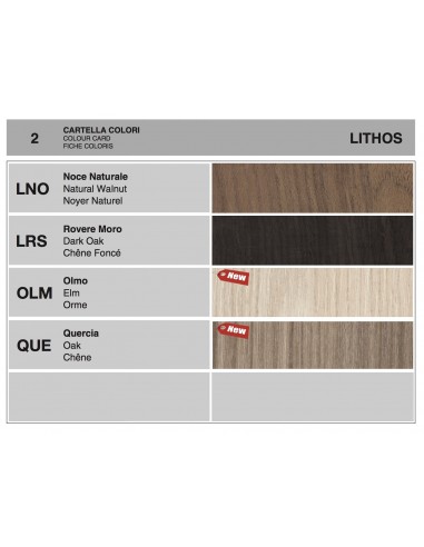 Table de réunion carrée Lithos – Dellarovere