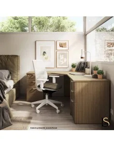 Bureau d’angle avec rangement K3 – Mobel Linea