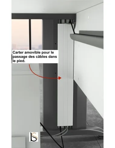 Bureau d’angle avec rangement K3 – Mobel Linea