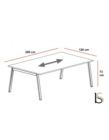Table de réunion Born– Mobel Linea