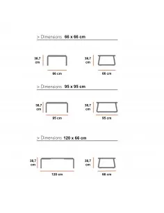 Table basse design - Mobel linea 2