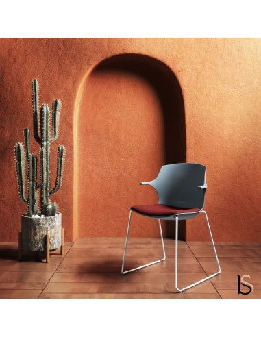 Siège visiteur design No Frill - Mobel Linea