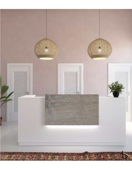 Banque d'accueil droite Delta - Mobel Linea