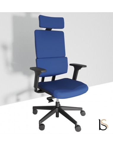 Fauteuil Manager Wi max dossier tissu - Sokoa