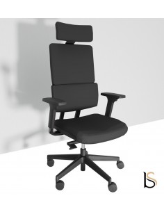 Fauteuil Manager Wi max dossier tissu - Sokoa
