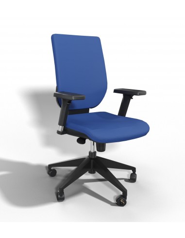 Siège de bureau Tertio haut dossier, avec mécanique synchrone - Sokoa