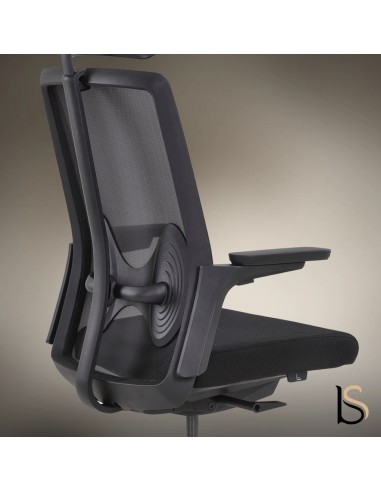 Fauteuil dossier résille Wing