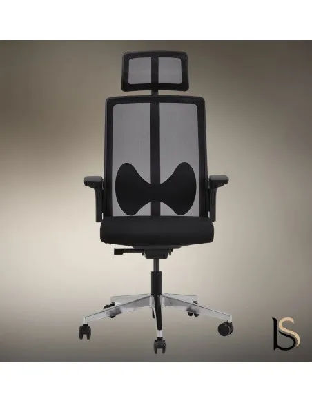 Fauteuil dossier résille Wing