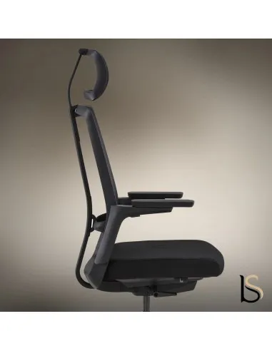 Fauteuil dossier résille Wing