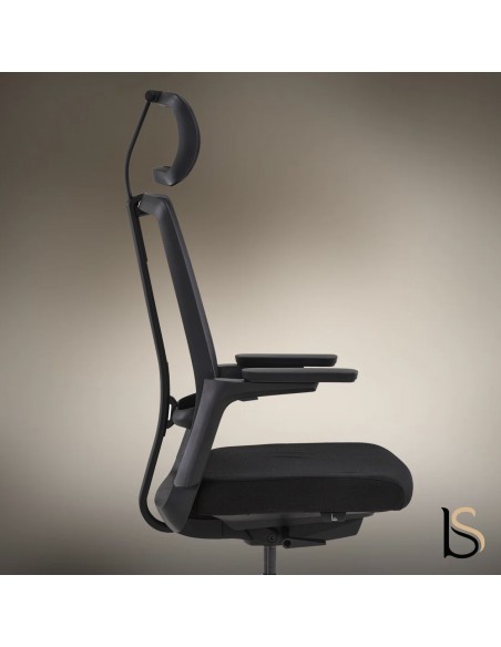 Fauteuil dossier résille Wing