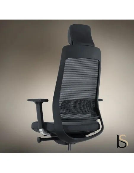 Fauteuil bureautique dos ajouré Mario