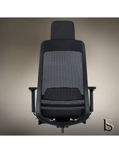 Fauteuil bureautique dos ajouré Mario