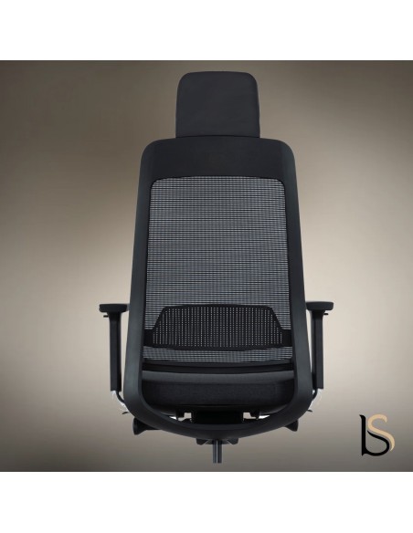 Fauteuil bureautique dos ajouré Mario