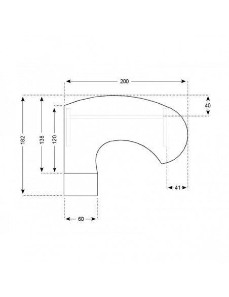 Bureau compact ergonomique avec caisson intégré Tono – Mobel Linea