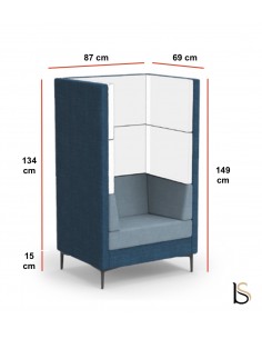 Fauteuil et canapé Push multi-color - Mobel Linea 2