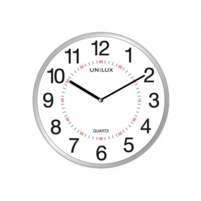 PENDULE MURALE UNILUX A QUARTZ MODÈLE ARIA