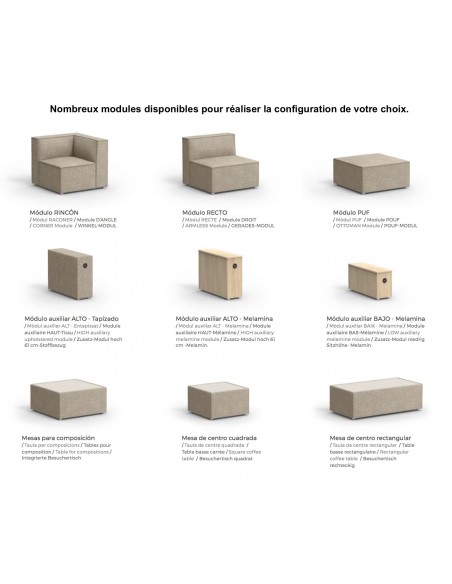 Canapé d’accueil Planer - Mobel Linea