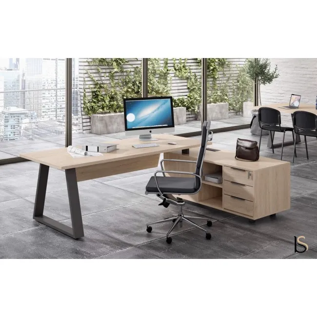 Bureau avec meuble d’angle Pyramid