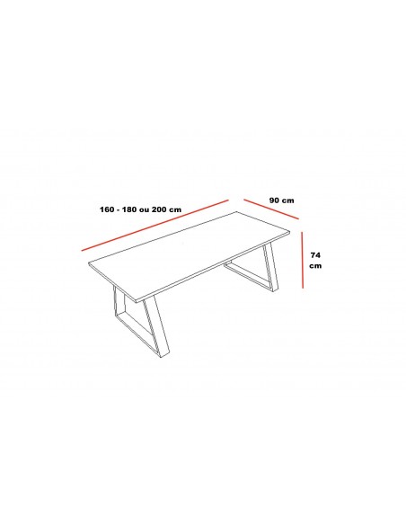 Bureau avec meuble d’angle Pyramid