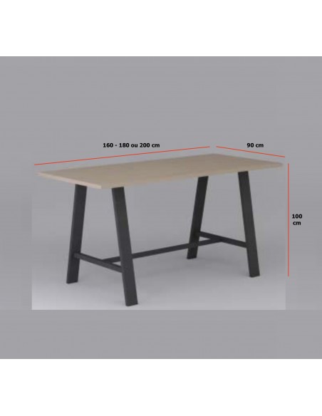 Bureau avec meuble d’angle Pyramid