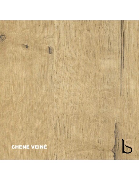 Bureau compact Idea Ypsilon avec caisson intégré - Quadrifoglio