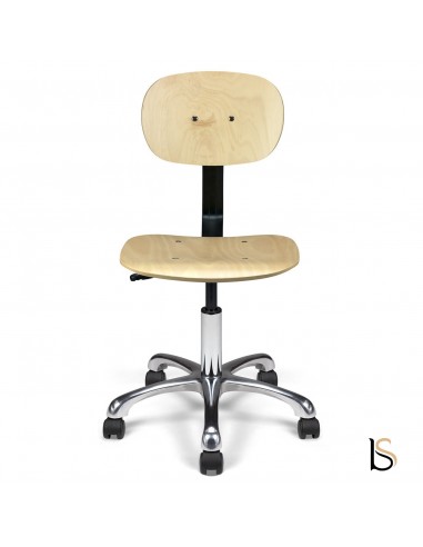 Chaise laboratoire en bois