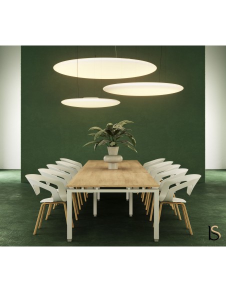 Table de conférence rectangulaire Mobel Linea