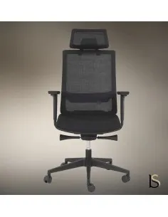 fauteuil-ergonomique-carlo-sitek-total-black-resille-tetiere 2