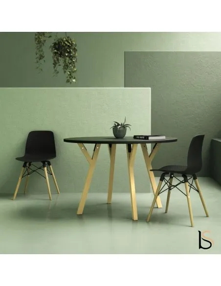 Table de collectivité ronde Nexos - Mobel Linea