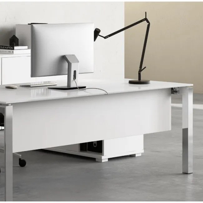Voile de fond en mélaminé pour bureaux Fly - Mobel Linea