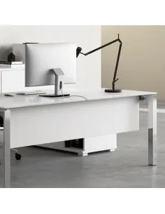 Voile de fond en mélaminé pour bureaux Fly - Mobel Linea