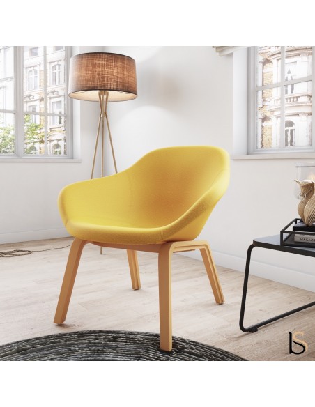 Fauteuil d’accueil confortable Tilos - Mobel linea