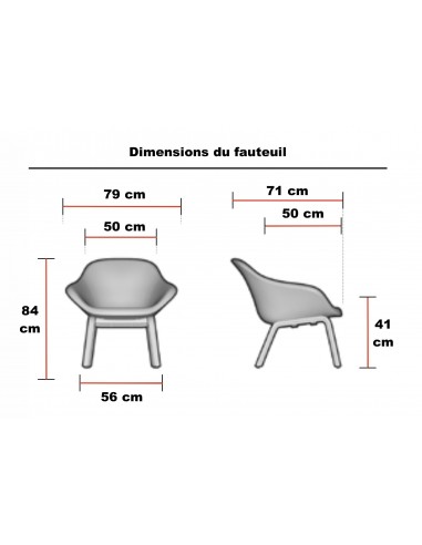 Fauteuil d’accueil confortable Tilos - Mobel linea