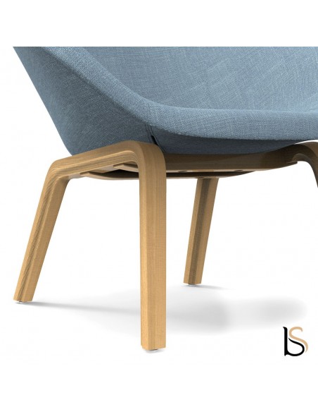 Fauteuil d’accueil confortable Tilos - Mobel linea