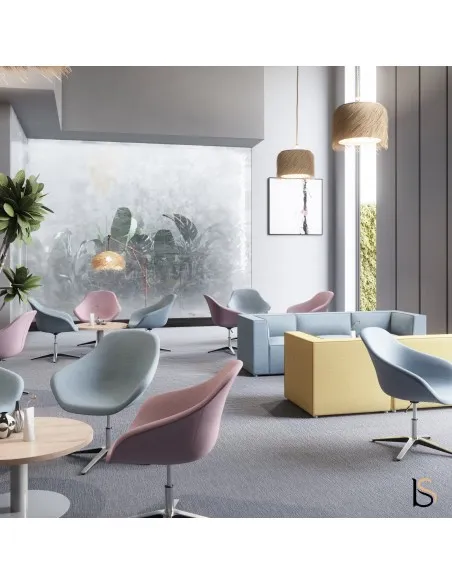 Fauteuil de réunion Tilos - Mobel linea.