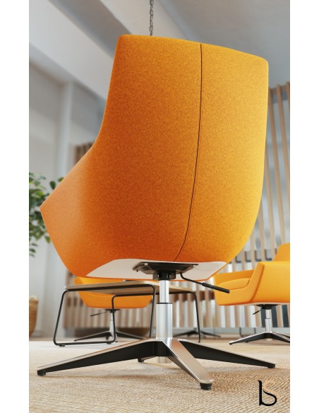 Siège d’accueil pivotant Storn - Mobel linea.