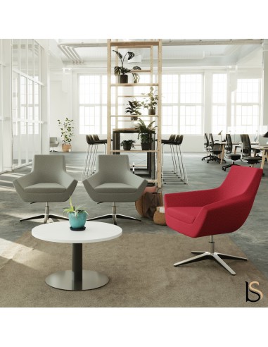 Siège d’accueil pivotant Storn - Mobel linea.