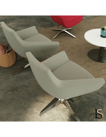 Siège d’accueil pivotant Storn - Mobel linea.