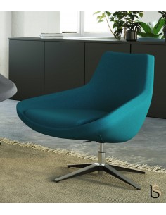 Fauteuil Lounge pivotant Storn - Mobel linea. 2