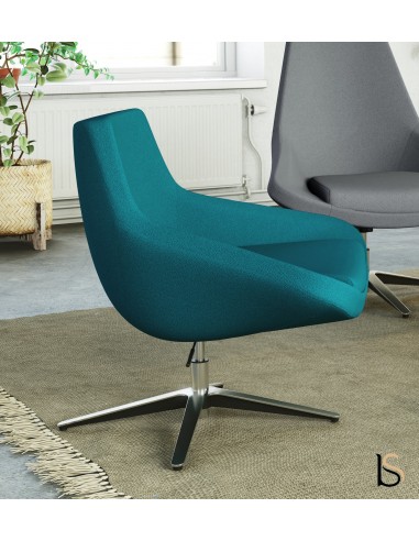 Fauteuil Lounge pivotant Storn - Mobel linea.