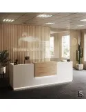 Comptoir d'accueil lumineux 2 personnes Delta Plus - Mobel Linea