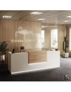 Banque d'accueil droite Delta - Mobel Linea