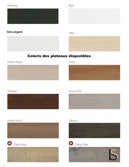 Table ronde pieds chromé Rock– Mobel Linea