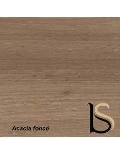 caisson mobile 3 tiroirs Mobellinea colors acacia fonce 2